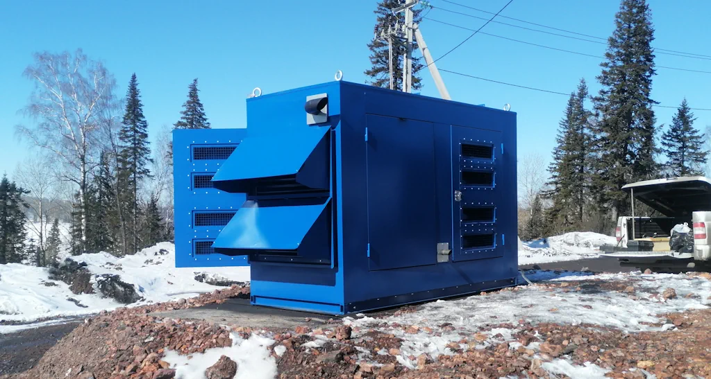 Дизель-генератор ЭТРО в кожухе двигатель Yuchai Дизель-генератор ЭТРО 160 квт в кожухе двигатель Yuchai