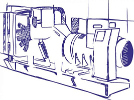 Дизель-генераторы в Ставрополе ЭТРО АД 800-Т400 с двигателем Cummins KTA38-G5 от российского производителя